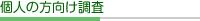 個人の方向け調査